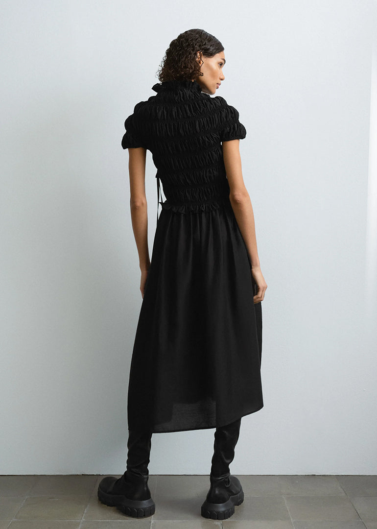 Cordera - Sculpted Dress in Black