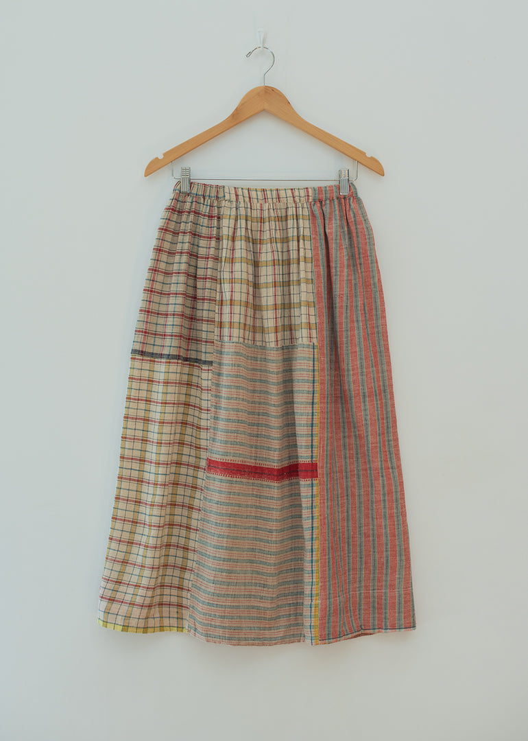 Injiri - Patchwork Skirt - Rasa-115