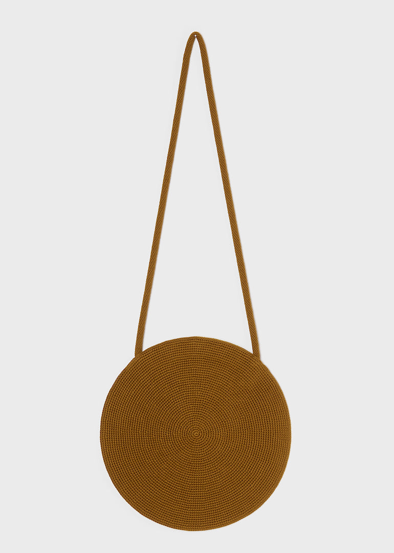 Misha & Puff - Full Moon Crochet Bag in Antique Brass