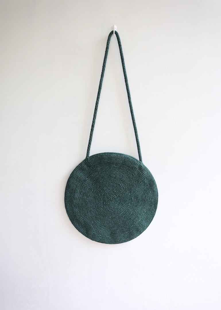 Misha & Puff - Full Moon Crochet Bag in Peacock