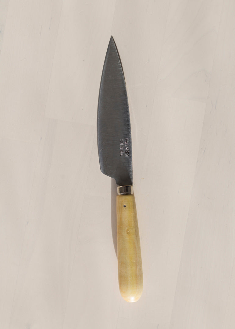 Pallares Solsona - Kitchen Knife 13 cm with Boxwood Handle