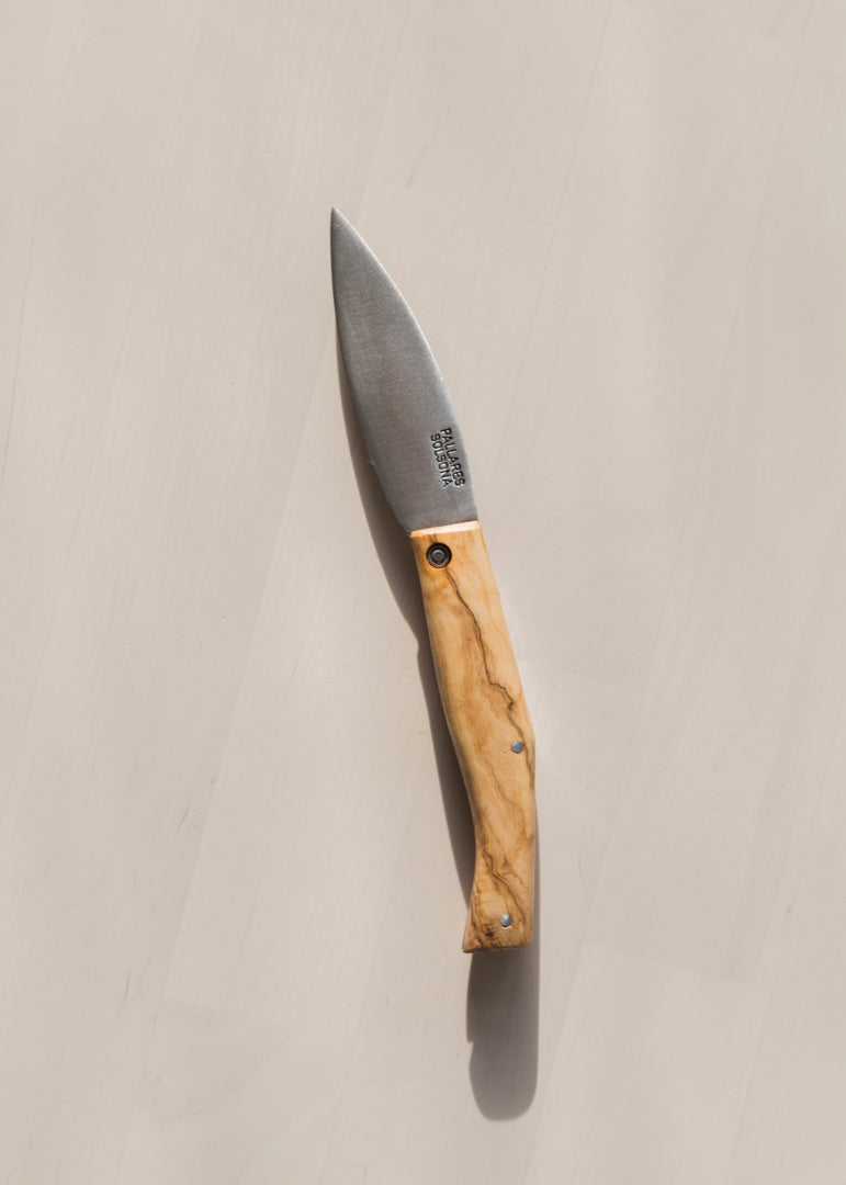 Pallares Solsona - Pocket Knife with Olive Wood Handle