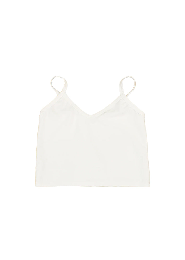 Jungmaven - Spaghetti Tank in Washed White